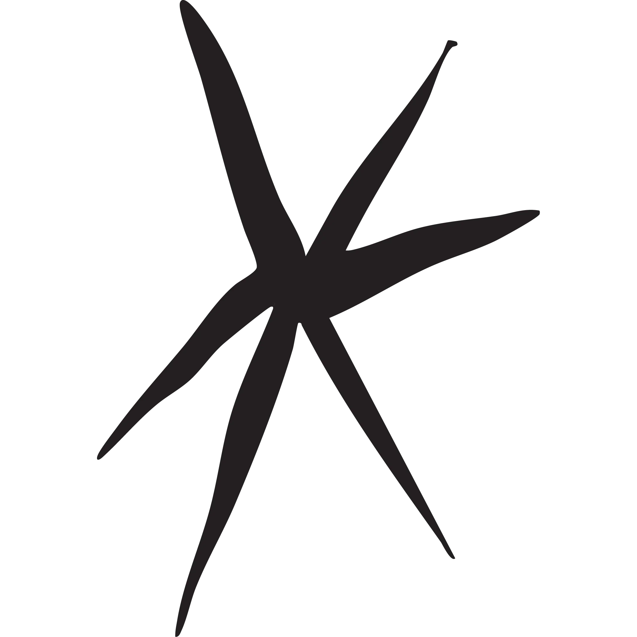 Black, wonky Star. If you click it, you can see my posters.