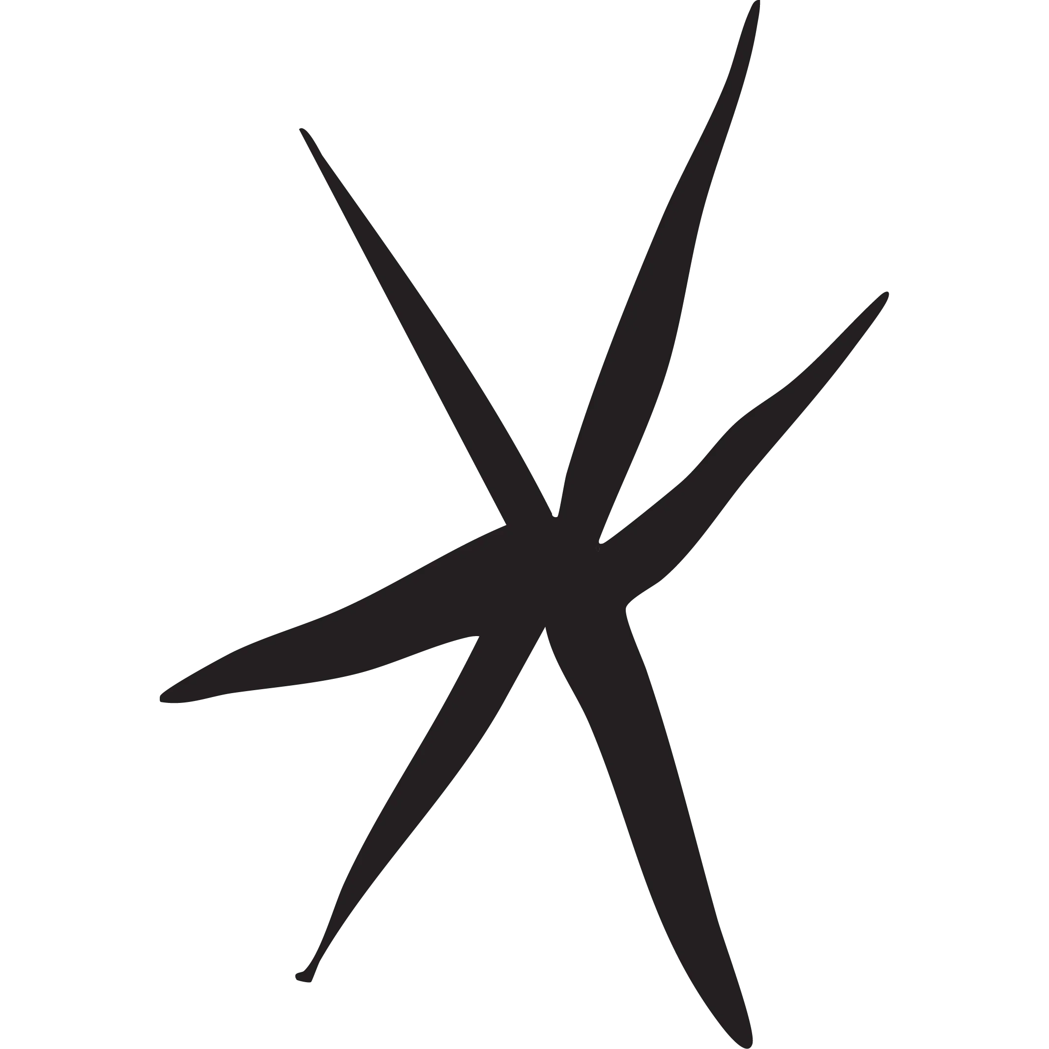 Black, wonky Star. If you click it, you can see my posters.